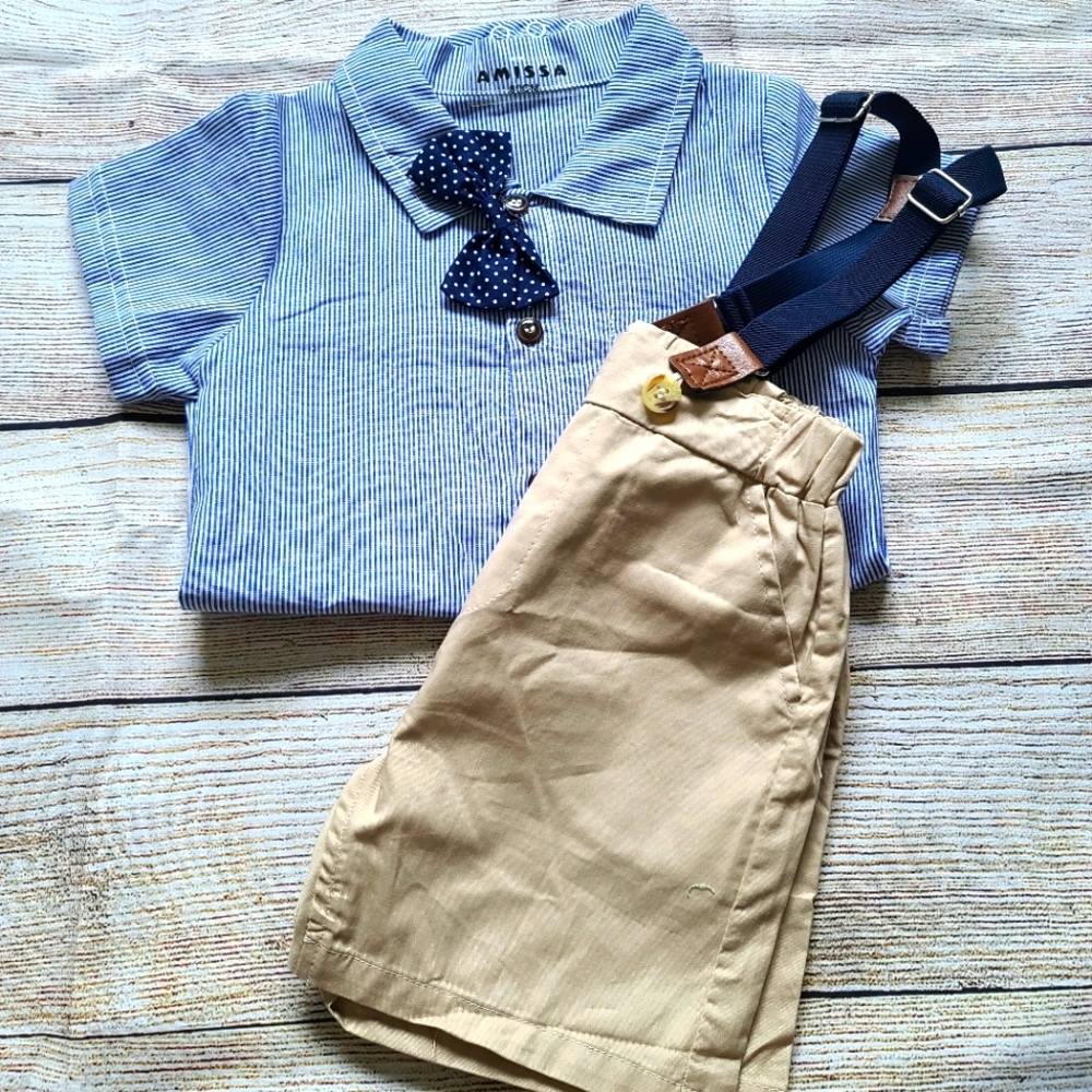 Matching Short Outfit (baby boy)